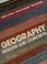 Cover of: Geography, regions and concepts