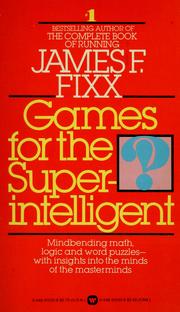 Cover of: Games for the super-intelligent