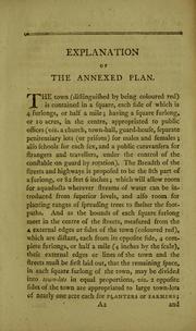 Cover of: A general plan for laying out towns and townships by Granville Sharp