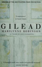 Cover of: Gilead by Marilynne Robinson