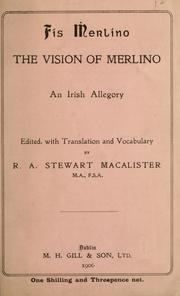Cover of: Fís Mherlíno: the vision of Merlino, an Irish allegory