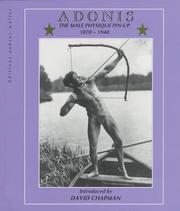 Cover of: Adonis: The Male Physique Pin-Up 1870-1940