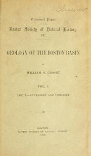 Cover of: Geology of the Boston Basin