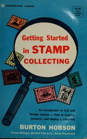 Cover of: Getting started in stamp collecting
