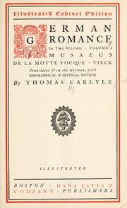 Cover of: German romance