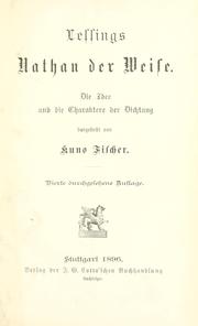 Cover of: G.E. Lessing als Reformator der deutschen Literatur. by Kuno Fischer