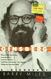 Ginsberg by Barry Miles