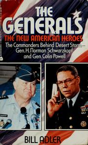 Cover of: The generals: the new American heroes