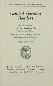 Cover of: Graded German readers by Peter Hagboldt