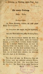 Cover of: Gemeinnützige Naturgeschichte Deutschlands nach allen drey Reichen: ein Handbuch zur deutlichern und vollständigern Selbstbelehrung besonders für Forstmänner, Jugendlehrer und Oekonomen