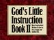 Cover of: God's little instruction book II