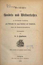 Geschichte des Handels und Weltverkehrs by J. Engelmann