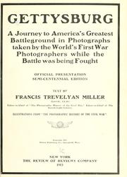Cover of: Gettysburg by Francis Trevelyan Miller