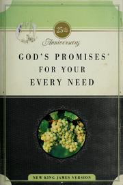 Cover of: God's promises for your every need