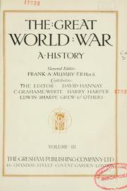 Cover of: The Great World War.