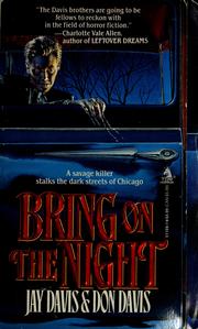 Cover of: Bring on the night by Jay Davis