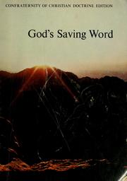 Cover of: God's saving word
