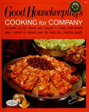 Cover of: Good Housekeeping's cooking for company