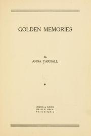 Cover of: Golden memories