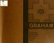 Graham, North Carolina central business district study by North Carolina. Division of Community Planning