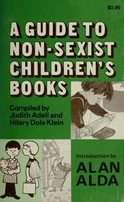 Cover of: A guide to non-sexist children's books by Judith Adell