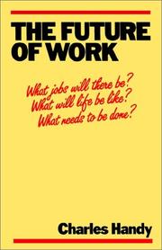 Cover of: The Future of Work