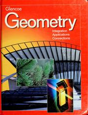 Cover of: Glencoe geometry