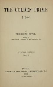 Cover of: golden prime: a novel