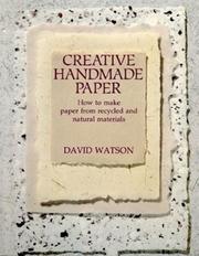 Cover of: Creative Handmade Paper