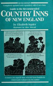 Cover of: Guide to the recommended country inns of New England