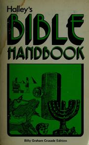 Halley's Bible handbook by Henry H. Halley