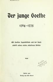 Cover of: Goethe-Briefe by Johann Wolfgang von Goethe