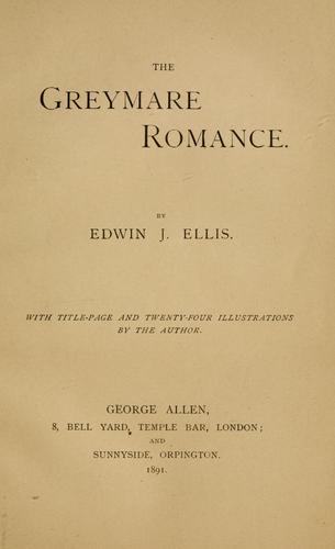 The greymare romance by Edwin John Ellis