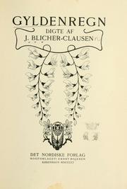 Cover of: Gyldenregn.