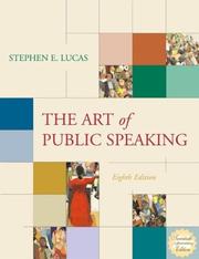 Cover of: The Art of Public Speaking with Free Student APS CDs 3.0, PowerWeb, and Topic Finder