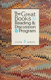 Cover of: The Great books reading & discussion program: fifth series, volume three.