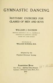 Cover of: Gymnastic dancing by William J. Davison, William J. Davison