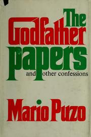 Cover of: The godfather papers & other confessions by Mario Puzo