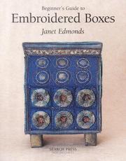 Cover of: Beginner's Guide to Embroidered Boxes (Beginner's Guide to Needlecrafts)