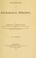 Cover of: Handbook of gynaecological operations