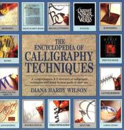 Cover of: The encyclopedia of calligraphy techniques