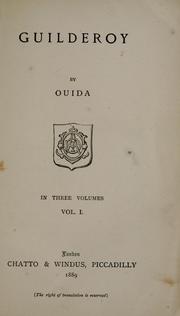 Cover of: Guilderoy by Ouida