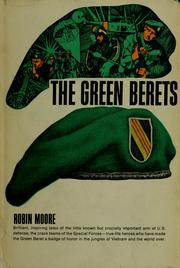 Cover of: The green berets. by Moore, Robin, Moore, Robin