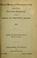 Cover of: Hand book of information regarding the routine procedure of the Bureau of Infectious Diseases 1914