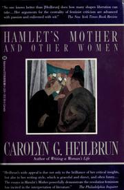 Cover of: Hamlet's mother and other women by Carolyn G. Heilbrun