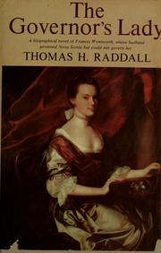 Cover of: The Governor's lady by Thomas Head Raddall