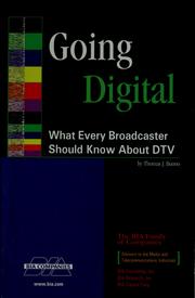 Cover of: Going digital | Thomas J. Buono