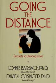 Cover of: Going the distance by Lonnie Barbach