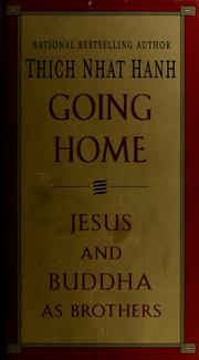 Cover of: Going home: Jesus and Buddha as brothers