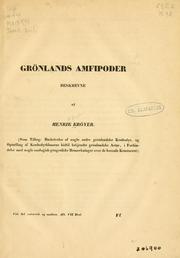 Cover of: Grönlands Amfipoder